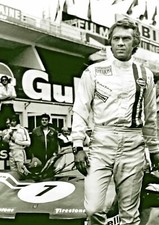 Steve McQueen Le Mans Gulf BW