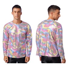 Men's Sparkle Sequin T-Shirts