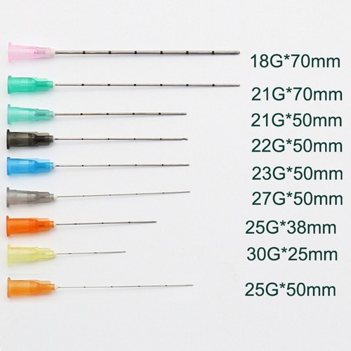 Micro cannula with puncture - with,