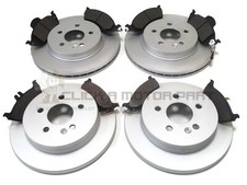MERCEDES M-CLASS ML270 CDi W163 99-05 FRONT & REAR BRAKE DISCS & PADS CHECK SIZE