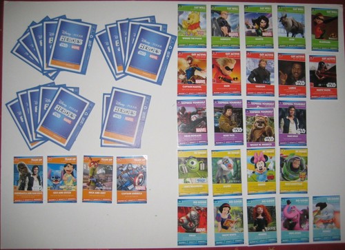 Sainsburys cards heroes - cards, disney