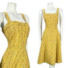 VTG 60S 70S YELLOW BLUE PINK
