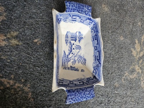 Antique pearlware willow - antique,