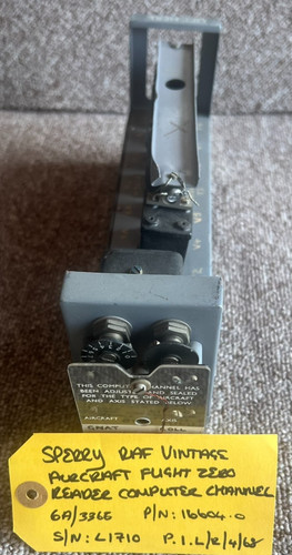 Sperry raf vintage aircraft - sperry,