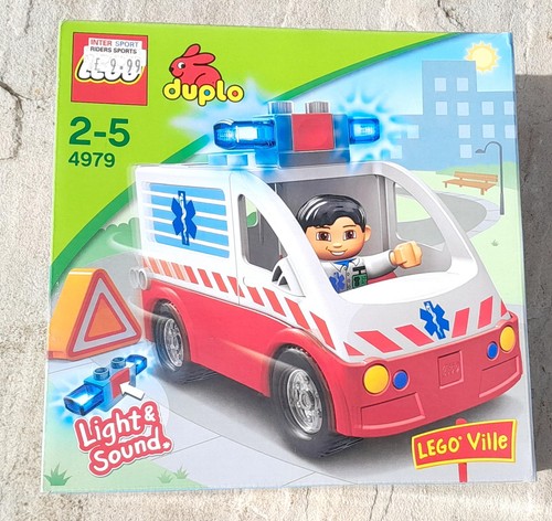 Lego duplo 4979 ambulance - lego,