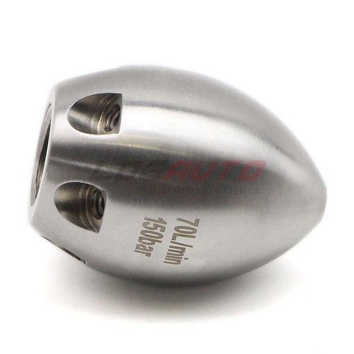 High pressure drain nozzle - pressure,