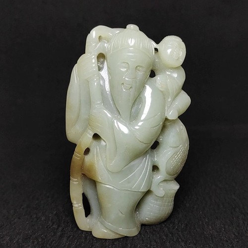 Chinese hetian jade hand - 3.6",
