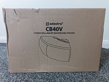 CB40V Corner Wall-mount Black Environmental Background Speaker 80W