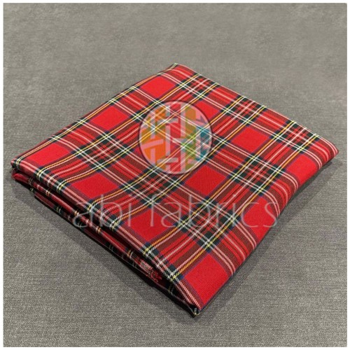 Royal stewart tartan fabric - royal,