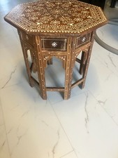 ANGLO  INDIAN  CARVED INLAID