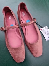 Zara dusky pink velvet - pink, mary