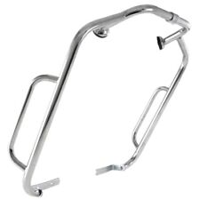 VESPA PX PE T5 LML STAR CHROME 2 PIECE FRONT LEGSHIELD CRASH BARS WITH FIXINGS