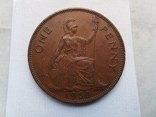 SCARCE 1950 1d PENNY - LOW MINTAGE 