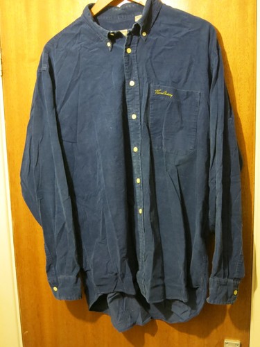 Burberry men blue corduroy - burberry, men's