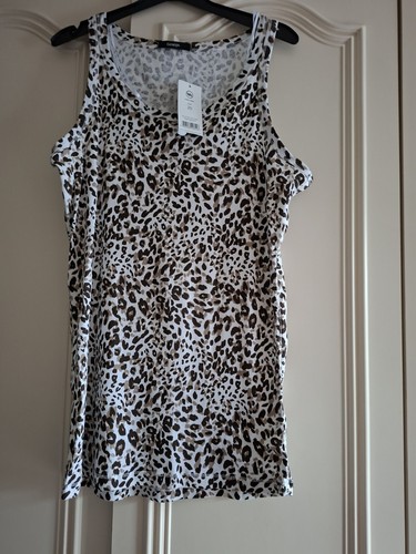 Leopard print vest top - ,