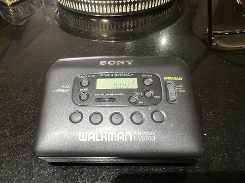 Sony walkman radio cassette - sony,