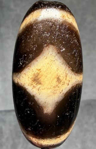 Tibetan rare old agate diamond - agate,