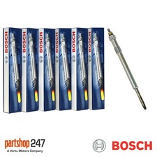 FOR BMW E60 E61 525d,530d,535d engs Glow Plugs Set of 6 BOSCH oe no.12237786869