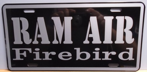 Ram air firebird metal license - air,