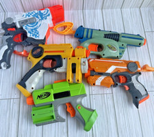 Lot of 5 Various Nerf Guns