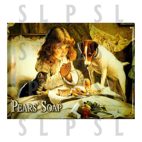 Pears soap retro metal - soap,