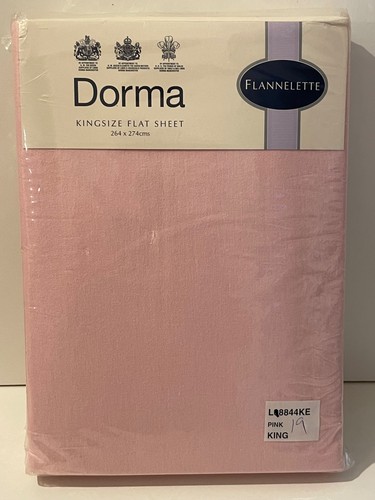 Dorma pink flannelette - dorma,