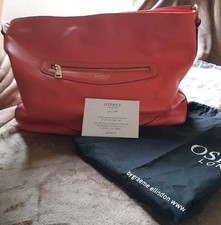 Osprey London Leather Coral Hendrix Large  Hobo - Nappa bag  Handbag  (1037)