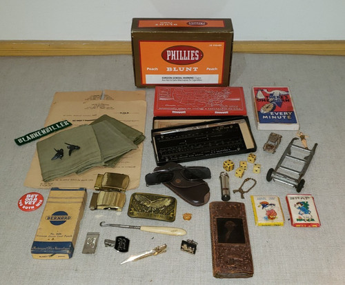 Vtg cigar box - cigar, military