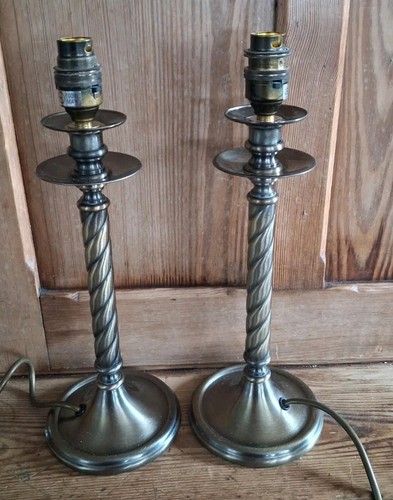 Vintage table lamps pair - vintage,