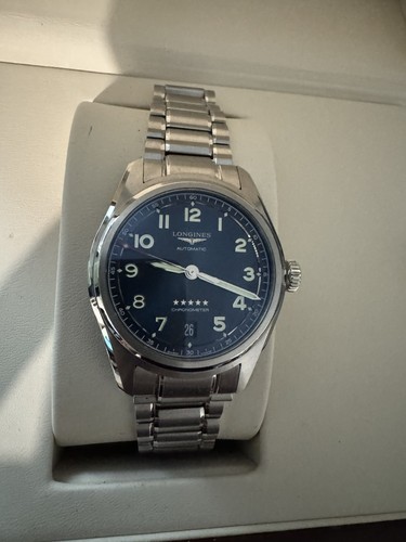 Longines spirit blue - blue, dial