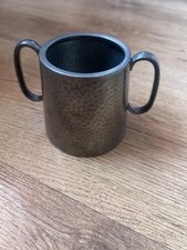 ANTIQUE  PEWTER TROPHY CUP
