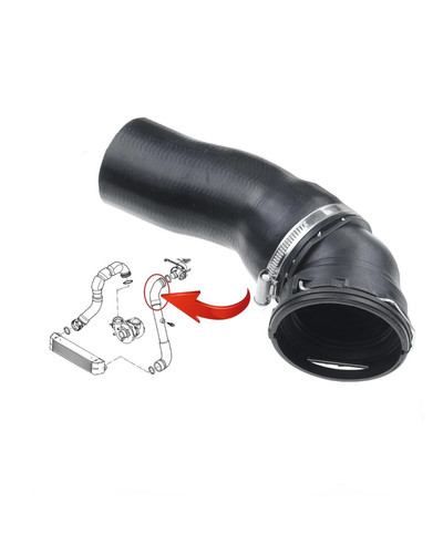 Intercooler pipe turbo hose - turbo,
