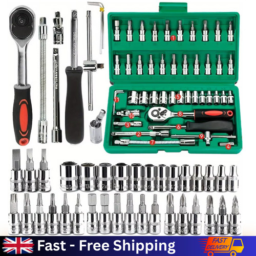 46pcs family tools set - 46pcs, 1/4