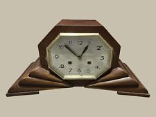 Super Smiths Rare Art Deco Shaped Striking Mechanical Mantle Clock