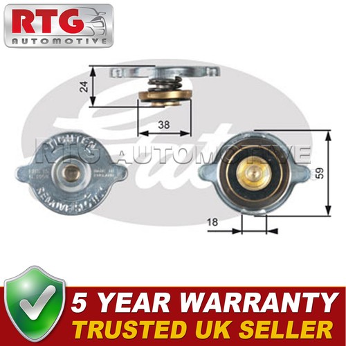 Radiator cap fits - cap,