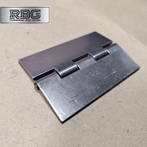 Double flap steel - flap, hinges