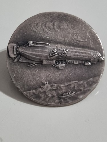 Antique 800 silver zeppelin