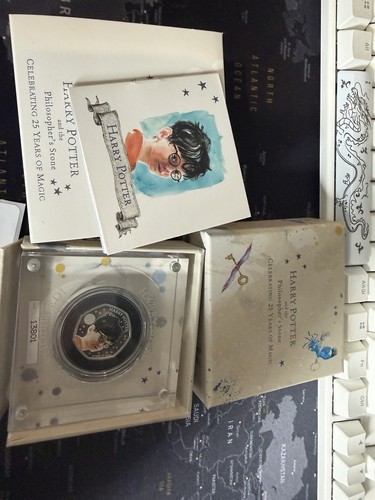 Harry potter silver proof - harry,