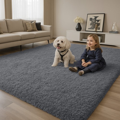 Fluffy rugs large - rugs,
