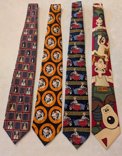 Wallace gromit mens - gromit, neckties