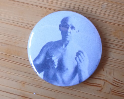 Ivor cutler art rock button - ivor,