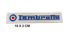 Lambretta Mod Biker Bike Bar Enterprise movie Logo Embroidered Sew Iron On