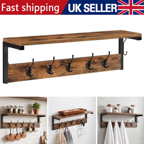 Wall mounted wooden coat - mounted,