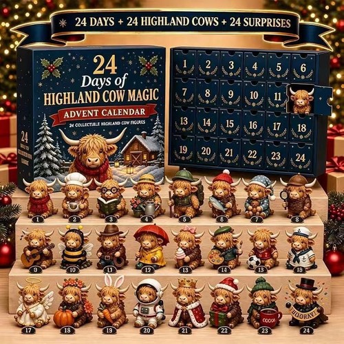 2026 highland cow - highland, advent