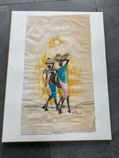 Ugandan Batik Paintings By