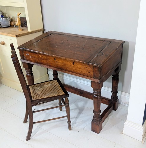 Antique lift top - antique, desk