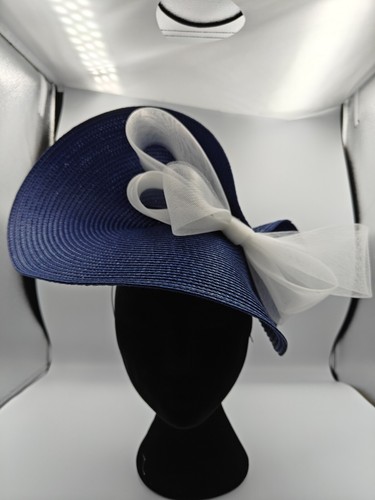 Navy blue white large - blue,