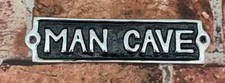 MAN CAVE Aluminium   Metal