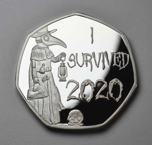 Survived 2020 999 silver - survived, .999