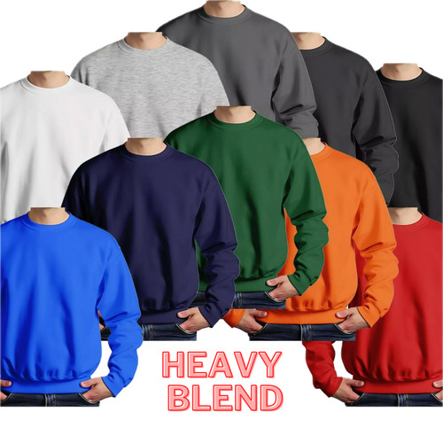 Mens sweatshirt heavy blend - sweatshirt,